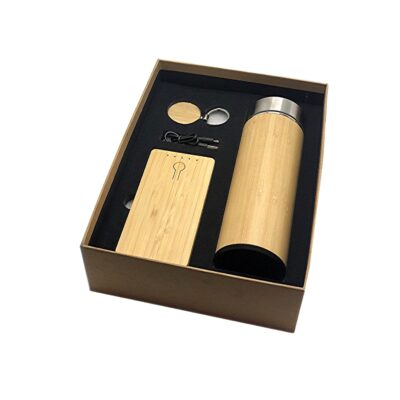 BAMBOO 3IN1 SET WITH POWER BANK